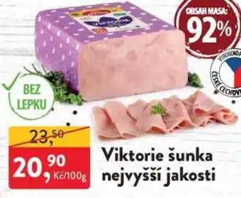 MP Krásno Viktorie šunka nejvyšší jakosti nabídka