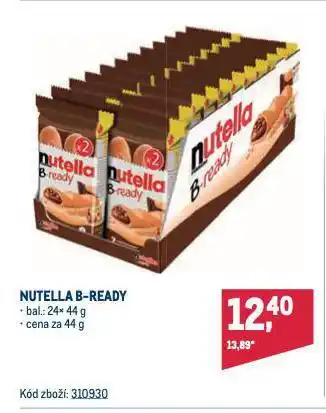 Makro Nutella b-ready nabídka