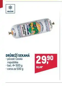 Makro Drůbeží sekaná nabídka