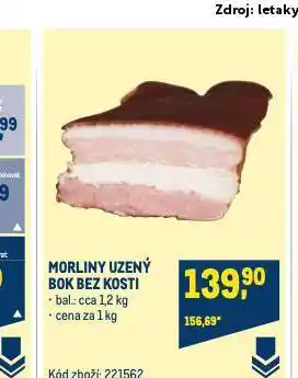 Makro Uzený bok bez kosti nabídka
