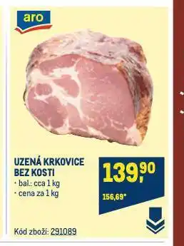Makro Uzená krkovice bez kosti nabídka