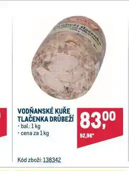 Makro Tlačenka drůbeží nabídka