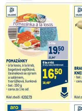 Makro Pomazánka tvarůžková nabídka