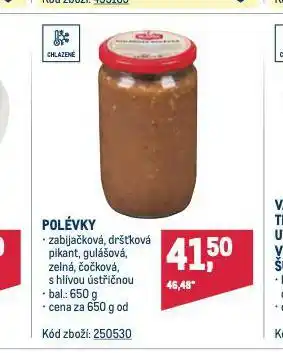 Makro Zabijačková polévka nabídka