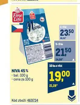 Makro Niva sýr nabídka