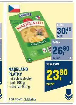 Makro Madeland sýr nabídka