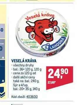 Makro Veselá kráva nabídka