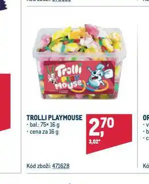 Makro Trolli playmouse nabídka