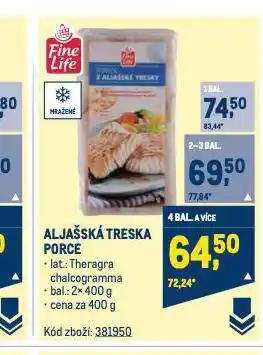 Makro Aljašská treska nabídka