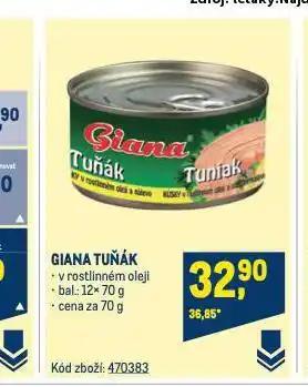 Makro Giana tuňák nabídka