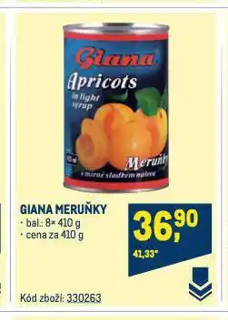 Makro Giana meruňky nabídka