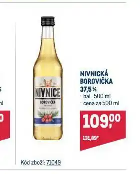 Makro Nivnická borovička nabídka