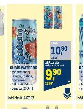 Makro Kubík waterrr nabídka
