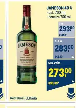 Makro Jameson nabídka