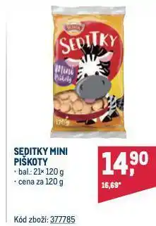 Makro Seditky mini piškoty nabídka