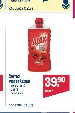 Makro Ajax univerzální čistič nabídka