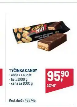 Makro Tyčinka candy nabídka