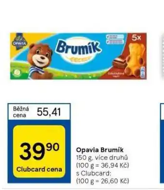 Tesco Opavia brumík nabídka