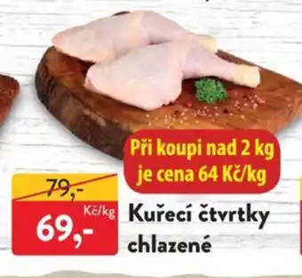 Kuřecí čtvrtky chlazené