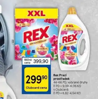 Tesco Rex prací prostředek nabídka