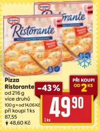 Billa Pizza Ristorante nabídka