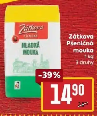 Billa Zátkova Pšeničná mouka nabídka