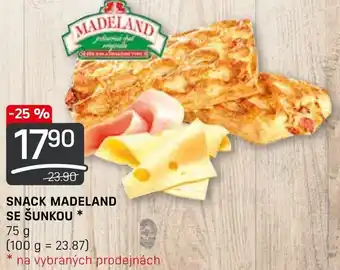 Flop SNACK MADELAND SE ŠUNKOU nabídka
