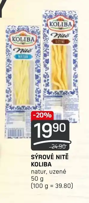 Flop SÝROVÉ NITĚ KOLIBA nabídka