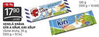 Flop VESELÁ KRÁVA SÝR A KŘUP, KIRI KŘUP nabídka