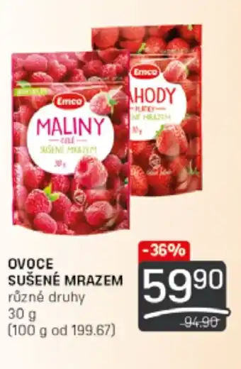 Flop OVOCE SUŠENÉ MRAZEM nabídka