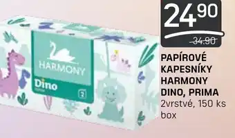 Flop PAPÍROVÉ KAPESNÍKY HARMONY DINO, PRIMA nabídka