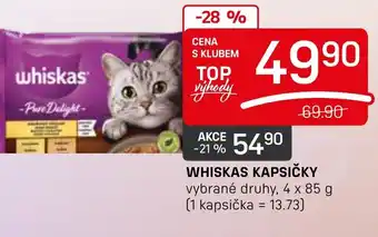 Flop WHISKAS KAPSIČKY nabídka