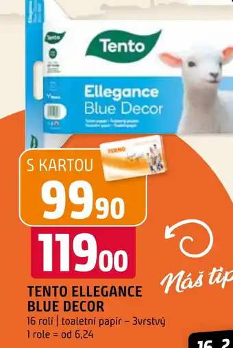 Terno TENTO ELLEGANCE BLUE DECOR nabídka
