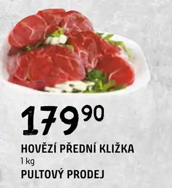 Terno HOVĚZÍ PŘEDNÍ KLIŽKA 1 kg PULTOVÝ PRODEJ nabídka