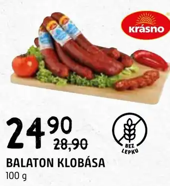 Terno BALATON KLOBÁSA 100 g nabídka