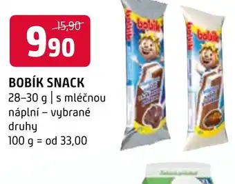 Terno BOBÍK SNACK nabídka