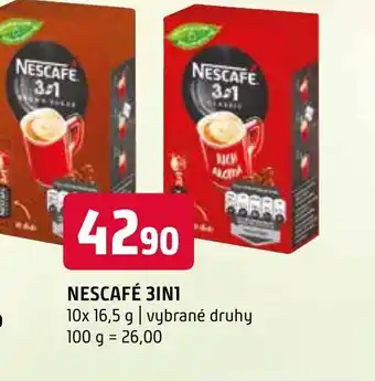 Terno NESCAFÉ 3IN1 nabídka