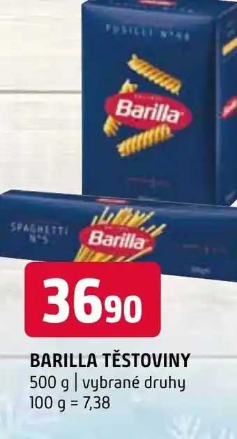Terno BARILLA TĚSTOVINY nabídka