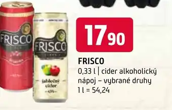 Terno FRISCO 0.33L nabídka