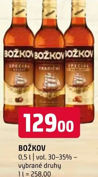 Terno BOŽKOV 0.5L nabídka