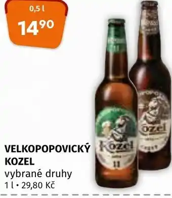 Terno VELKOPOPOVICKÝ KOZEL 0.5L nabídka
