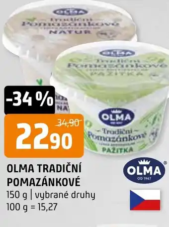 Terno OLMA TRADIČNÍ POMAZÁNKOVÉ nabídka
