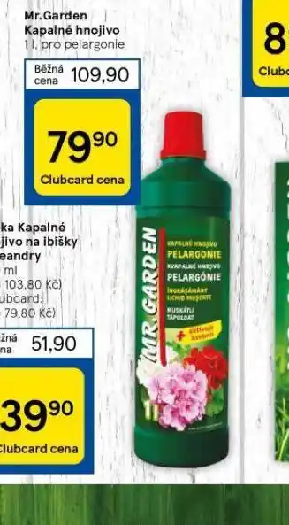 Tesco Mr. garden kapalné hnojivo nabídka