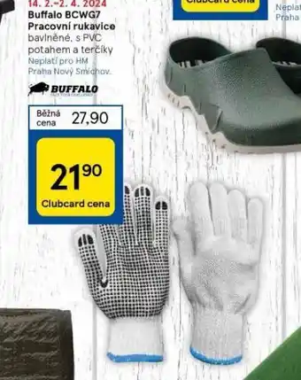 Tesco Pracovní rukavice nabídka