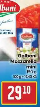 Billa Galbani Mozzarella mini 150 g nabídka