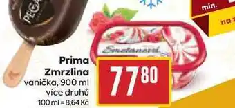 Billa Prima Zmrzlina vanička, 900 ml nabídka