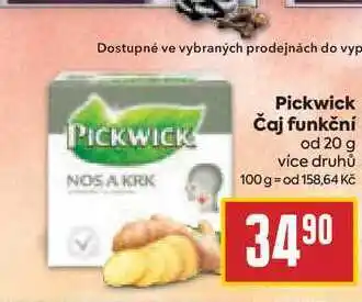 Billa Pickwick Čaj funkční od 20 g nabídka