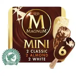 Billa Magnum Mini 6 x 60ml, vybrané druhy nabídka