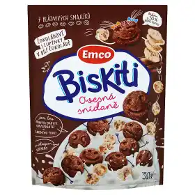 Billa Emco Biskiti 350g, různé druhy nabídka