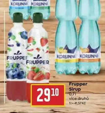 Billa Frupper Sirup 0,7l nabídka